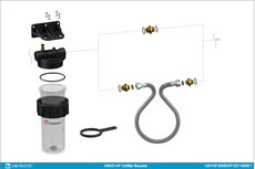 VARIO-HP Vorfilter-Bausatz (o. Patr.)